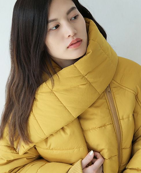 HENRIK VIBSKOV.DOWN JACKET[HONEY CORDT]_
