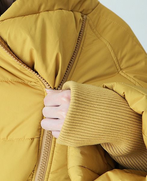 HENRIK VIBSKOV.DOWN JACKET[HONEY CORDT]_