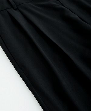 STUDIONICHOLSON.ITALIAN WOOL MENS DOUBLE PLEAT TAPERED PANT[SN-405D/DARK NAVY]