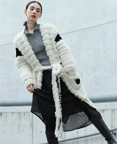 malamute.mambo sun grown coat [mlm18AW-BL02 / WHITE]