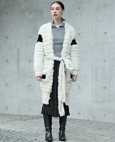 malamute.mambo sun grown coat [mlm18AW-BL02 / WHITE]