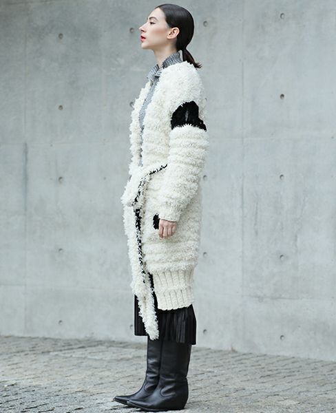 malamute.mambo sun grown coat [mlm18AW-BL02 / WHITE]