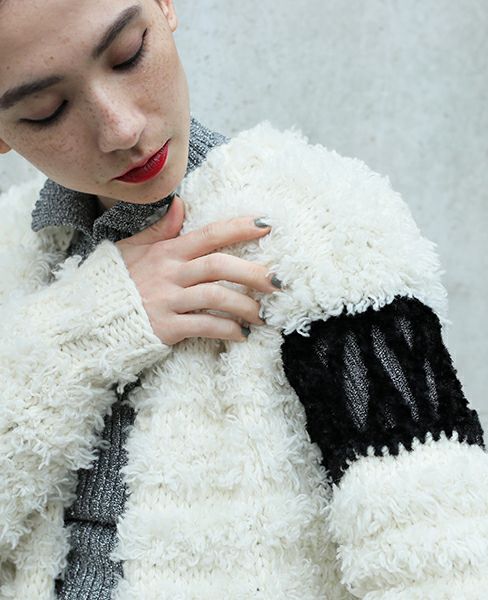 malamute.mambo sun grown coat [mlm18AW-BL02 / WHITE]