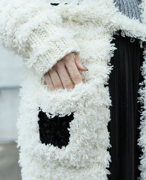 malamute.mambo sun grown coat [mlm18AW-BL02 / WHITE]