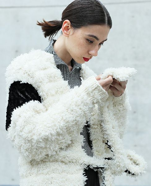 malamute.mambo sun grown coat [mlm18AW-BL02 / WHITE]