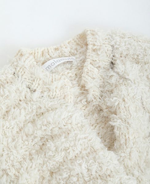 malamute.mambo sun grown coat [mlm18AW-BL02 / WHITE]