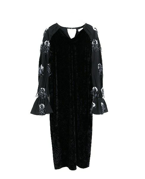 malamute.bolan dress [mlm18AW-OP02 / BLACK]