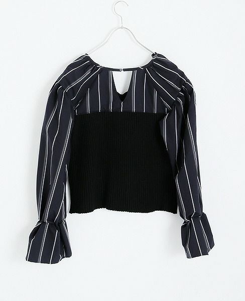 malamute.telegram shirt [mlm18AW-SH02 / NAVY]