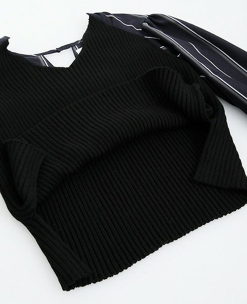 malamute.telegram shirt [mlm18AW-SH02 / NAVY]