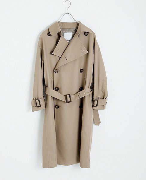 SWANLAKE.ビッグトレンチコート[CO-1101/BEIGE]