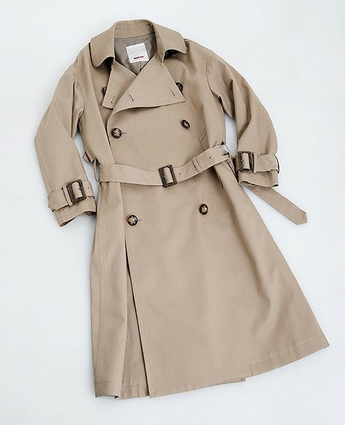 SWANLAKE.ビッグトレンチコート[CO-1101/BEIGE]