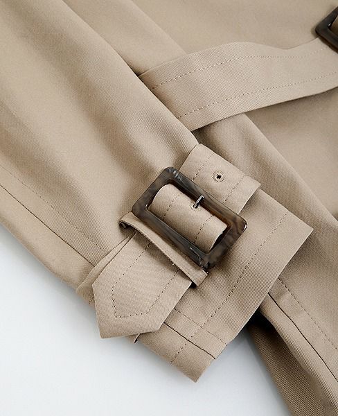 SWANLAKE.ビッグトレンチコート[CO-1101/BEIGE]