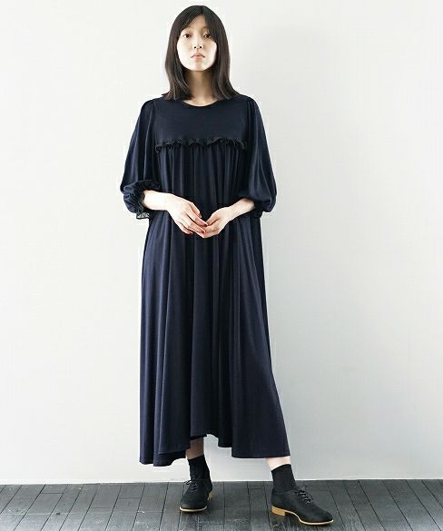 Mochi.モチ.flare dress [18AW-OP-01]