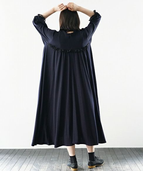 Mochi.モチ.flare dress [18AW-OP-01]