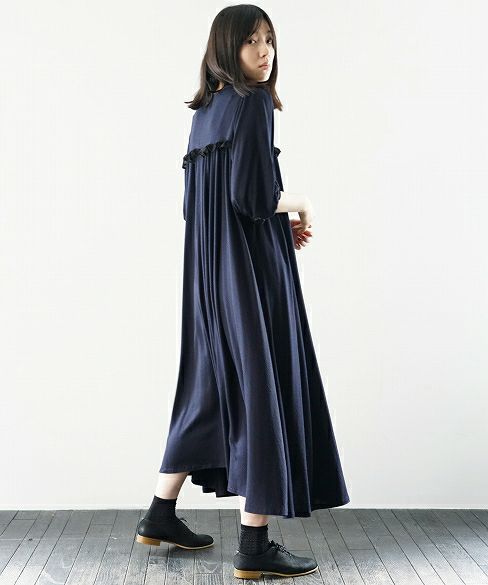Mochi.モチ.flare dress [18AW-OP-01]