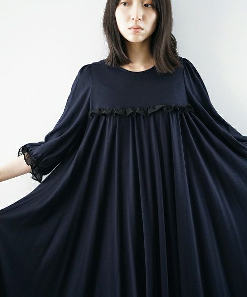 Mochi.モチ.flare dress [18AW-OP-01]