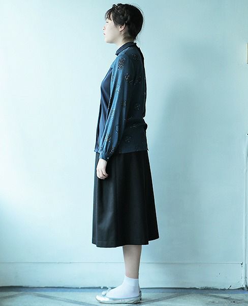 JUN OKAMOTO.星屑の中で出会ったブラウス[CH-33101/NAVY STAR]