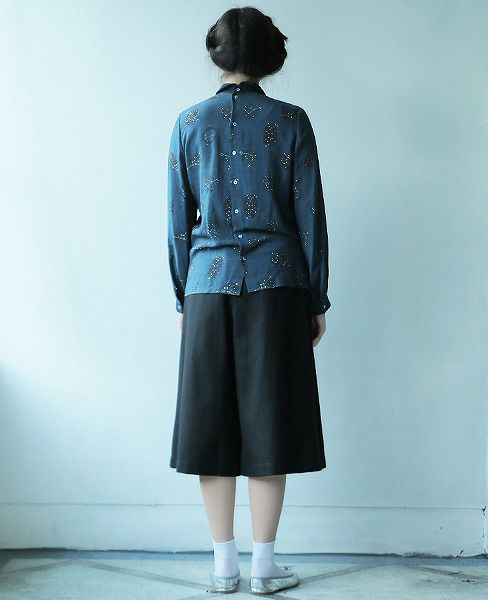 JUN OKAMOTO.星屑の中で出会ったブラウス[CH-33101/NAVY STAR]