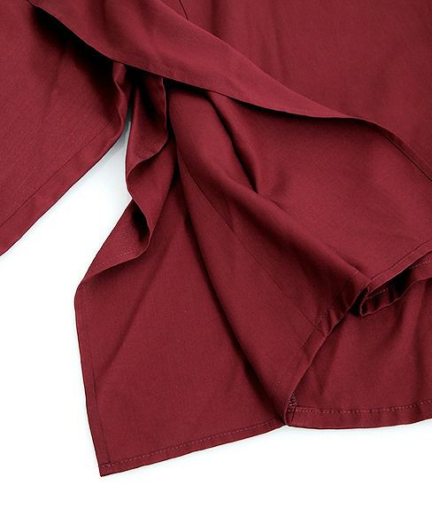 JUN OKAMOTO.赤ワインとオリーブ漬けのような関係のトップス[TOP-33192/BORDEAUX]