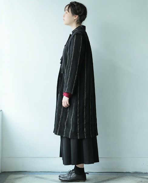 JUN OKAMOTO.ブロンズのヴィーナス像みたいなワンピース[RO-33199/BLACK]