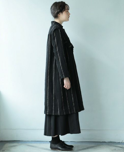 JUN OKAMOTO.ブロンズのヴィーナス像みたいなワンピース[RO-33199/BLACK]