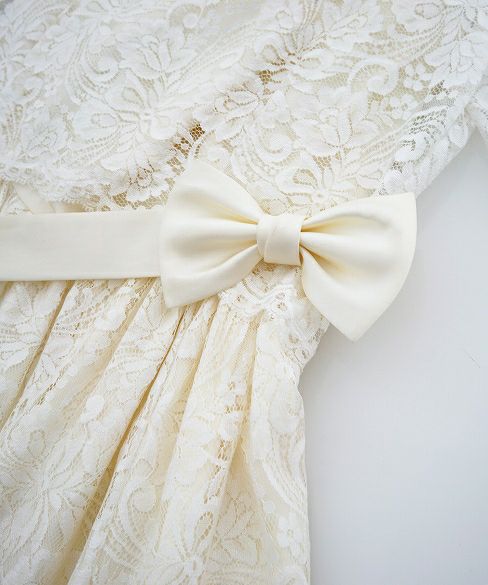 Palm wedding order made.hoshi 総レースドレス