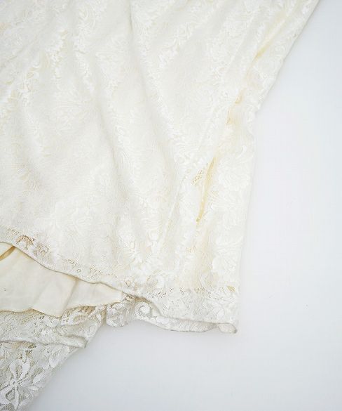 Palm wedding order made.hoshi 総レースドレス