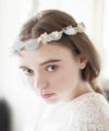 Palm wedding.hoshi オーガニックコットン草木染め葉っぱ花冠