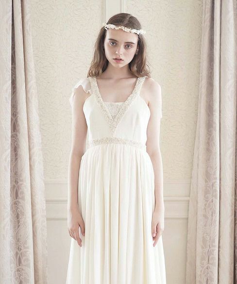 Palm wedding.hoshi シルクシフォン実冠