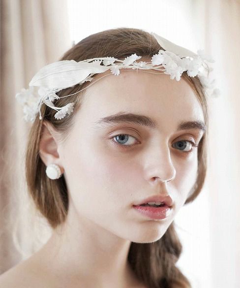 Palm wedding.hoshi すずらん白花冠