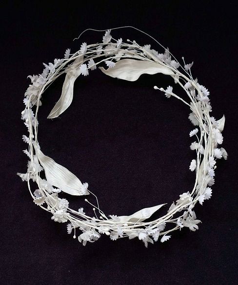 Palm wedding.hoshi すずらん白花冠