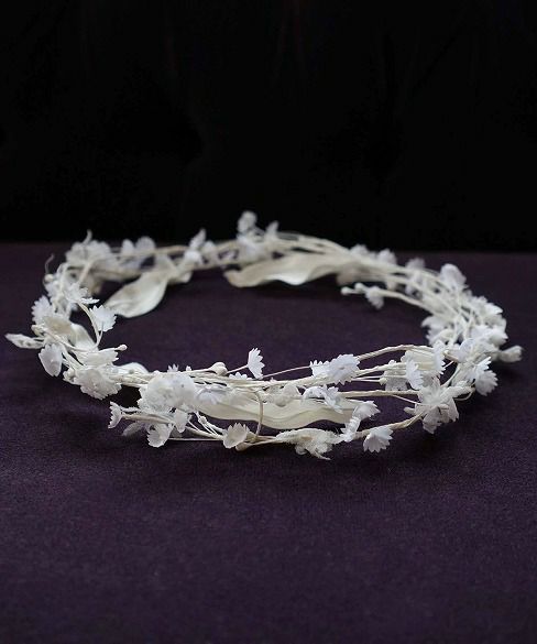 Palm wedding.hoshi すずらん白花冠