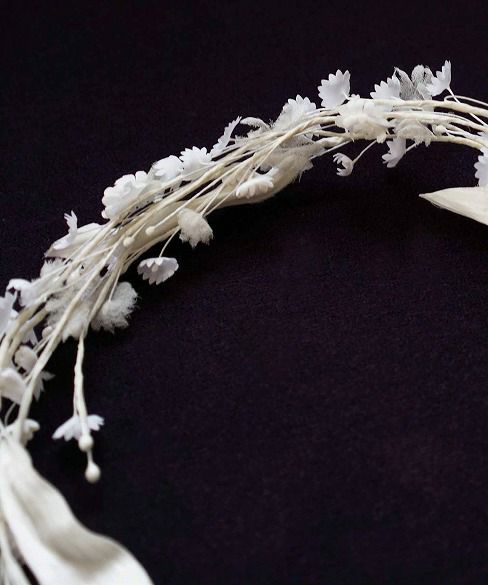 Palm wedding.hoshi すずらん白花冠