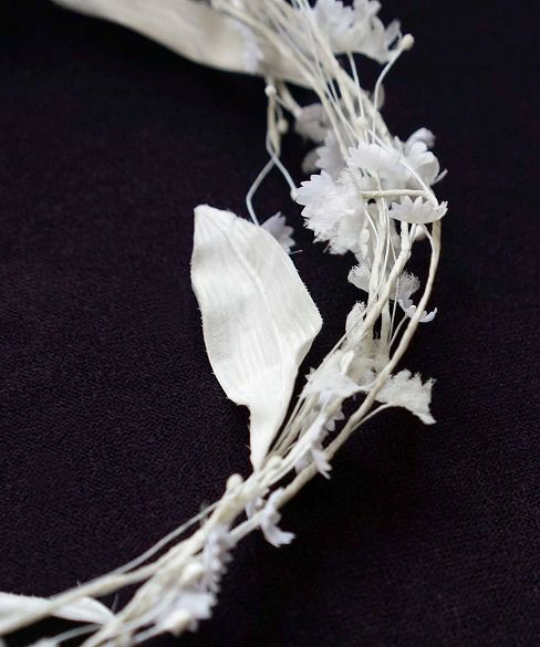 Palm wedding.hoshi すずらん白花冠