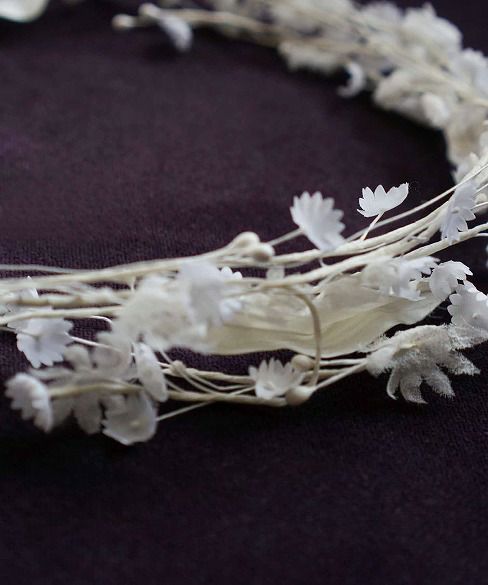 Palm wedding.hoshi すずらん白花冠