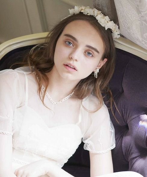 Palm wedding.hoshi プリザーブドフラワーアートフラワーの花冠