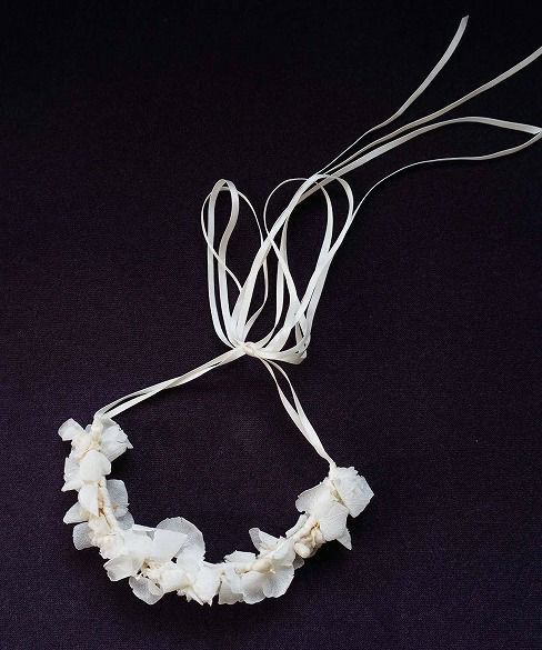 Palm wedding.hoshi プリザーブドフラワーアートフラワーの花冠