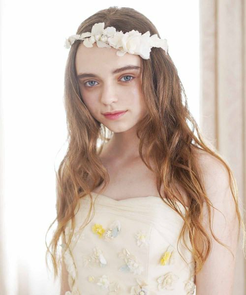 Palm wedding.hoshi 葉っぱをモチーフとした花冠