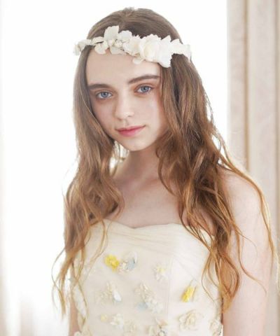 Palm wedding.hoshi 葉っぱをモチーフとした花冠