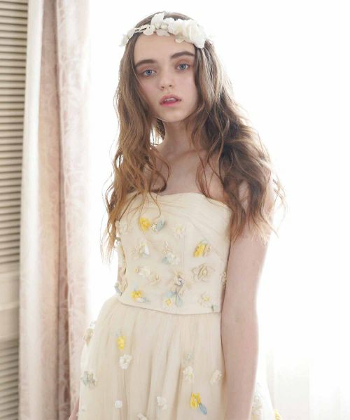 Palm wedding.hoshi 葉っぱをモチーフとした花冠