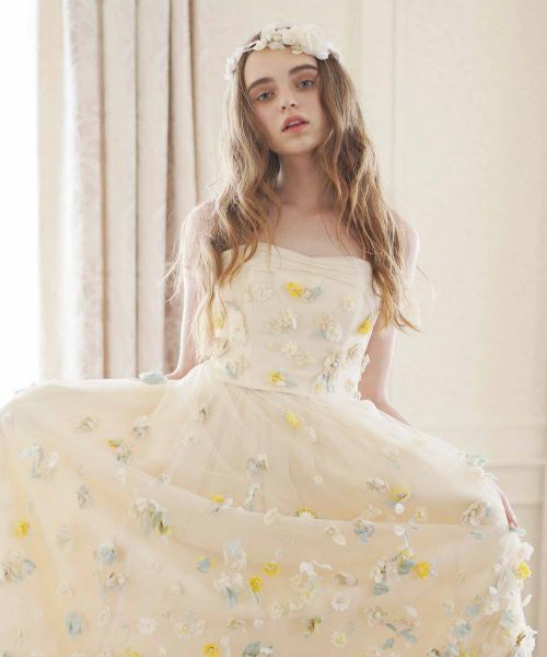 Palm wedding.hoshi 葉っぱをモチーフとした花冠