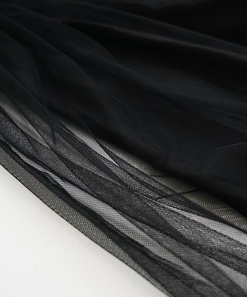 MIYAO ミヤオtulle pants [MQ-P-06/黒×黒]通販 店舗 公式
