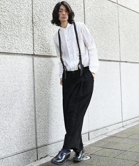 suzuki takayuki.スズキタカユキ.suspenders[T005-04/black]