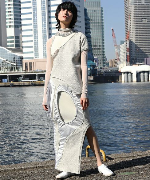 hatra ハトラ.TOPS[W-GREY]_