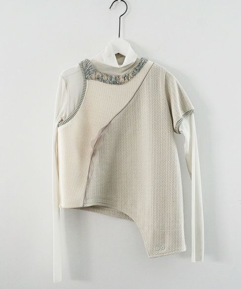 hatra ハトラ.TOPS[W-GREY]_