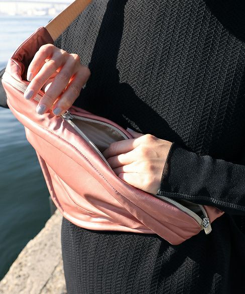 hatra ハトラ.body Bag [PINK]_