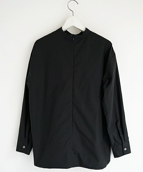 Mochi.モチ.petit high necked shirt [19SS-BL01/black]