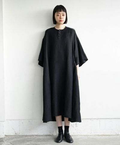 Mochi.モチ.black flare dress [19SS-OP01]