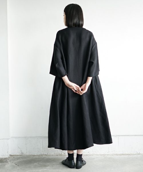 Mochi.モチ.black flare dress [19SS-OP01]