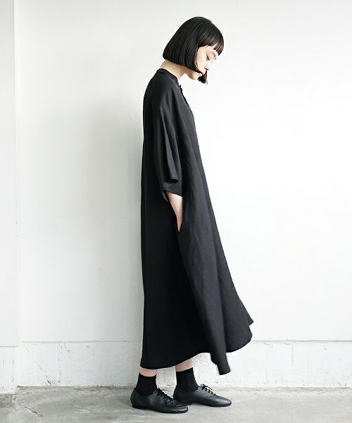 Mochi.モチ.black flare dress [19SS-OP01]